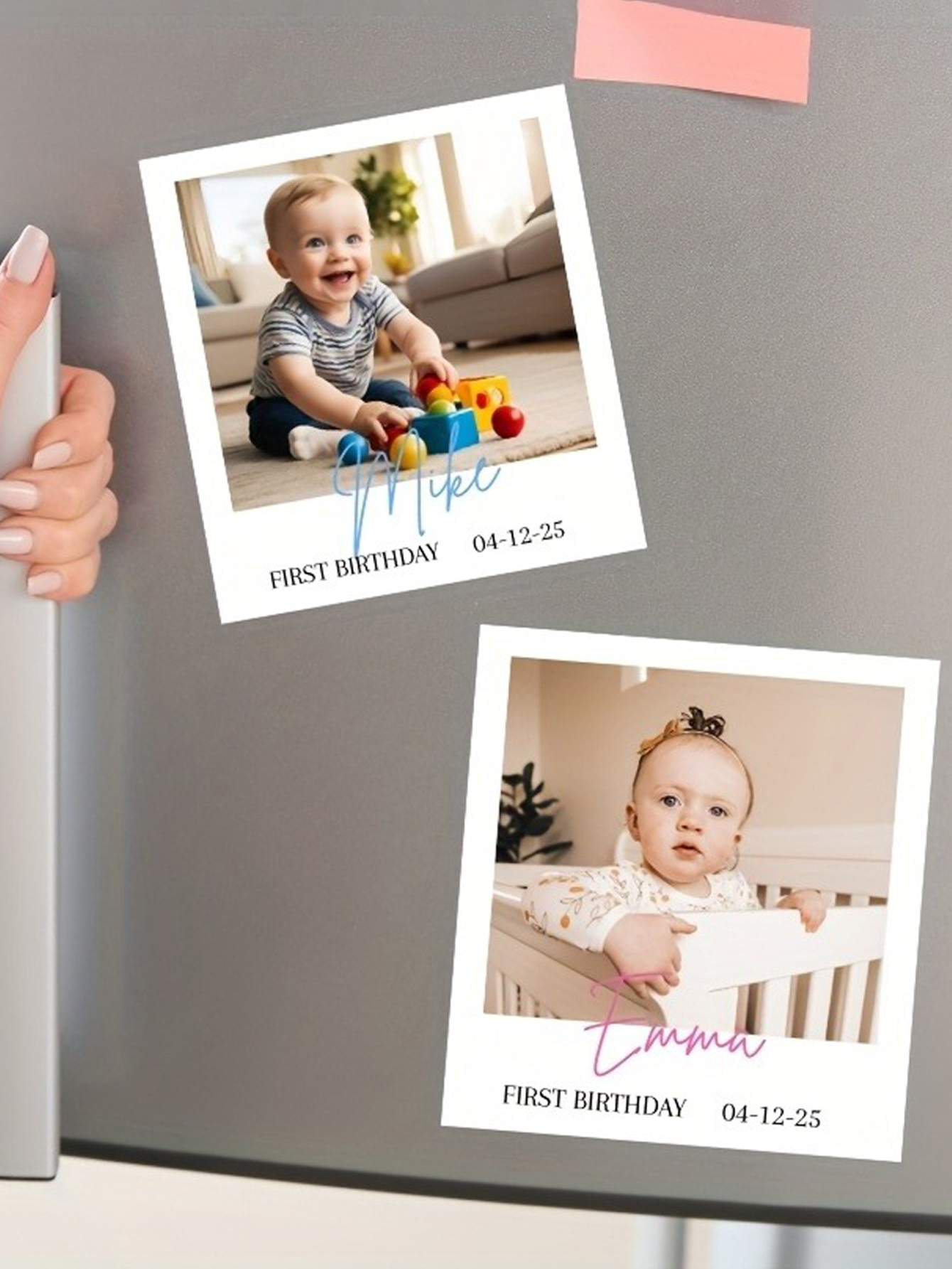 Personalized Birthday Photo Refrigerator Magnet